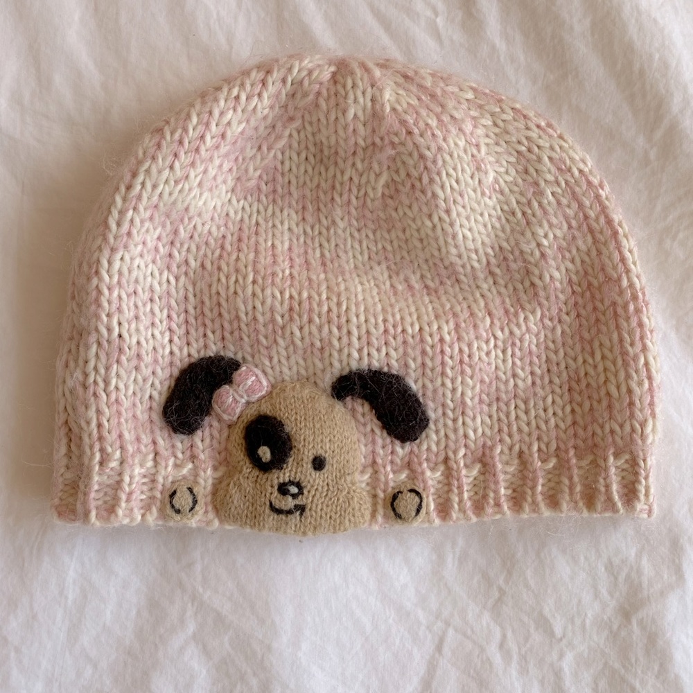 Puppy Winter Beanie